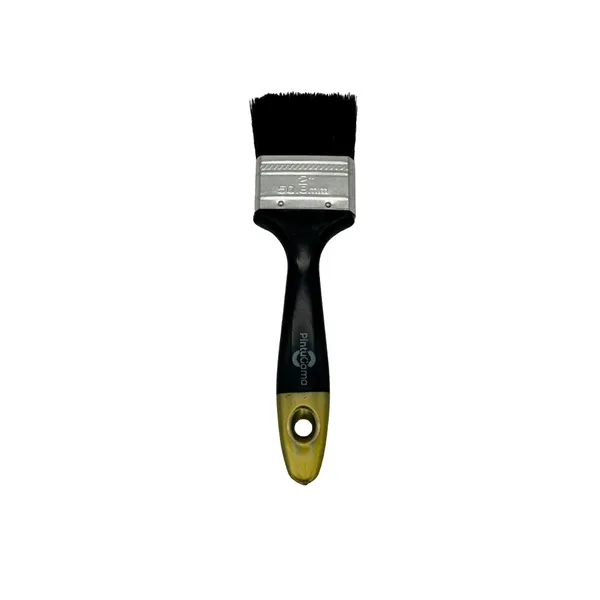 Brocha Pintugama Mango Plástico Cerdas 
Naturales con Cerdas SRT 2"